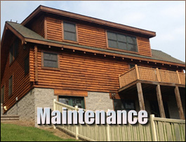  Leslie County, Kentucky Log Home Maintenance