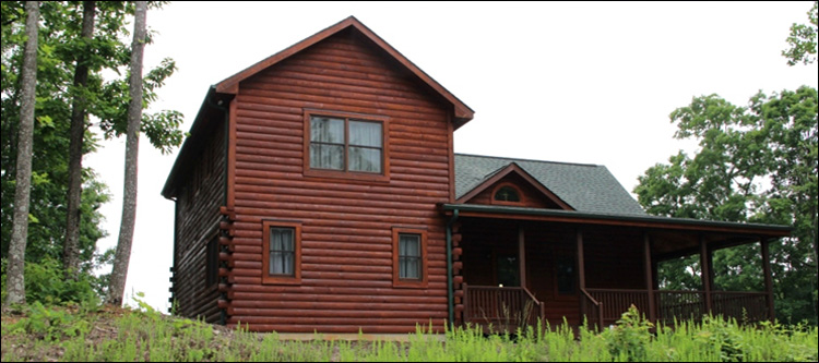 Professional Log Home Borate Application  Warbranch, Kentucky